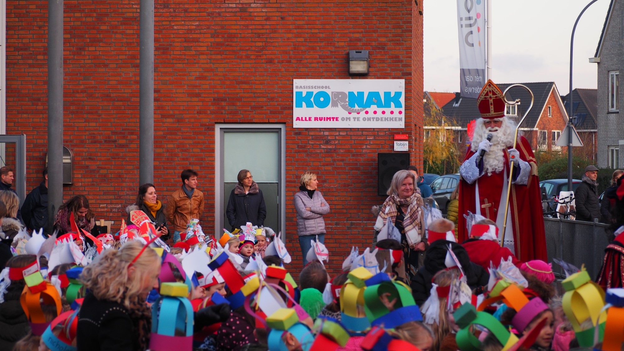 Sinterklaasfeest op de Kornak